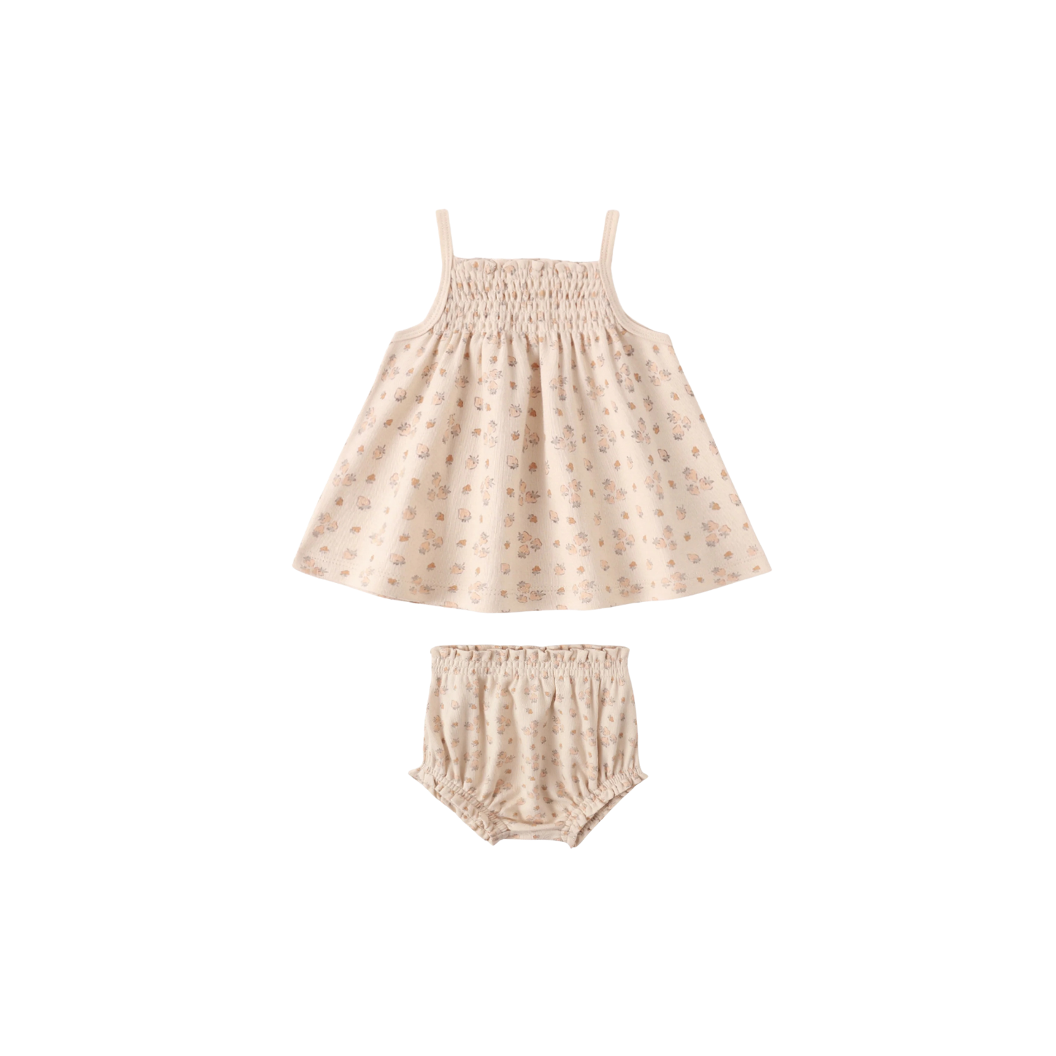 Smocked Tank & Bloomer Set | Strawberries