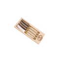 Jean Dubost Spreaders in a Tray | Ivory & Brass