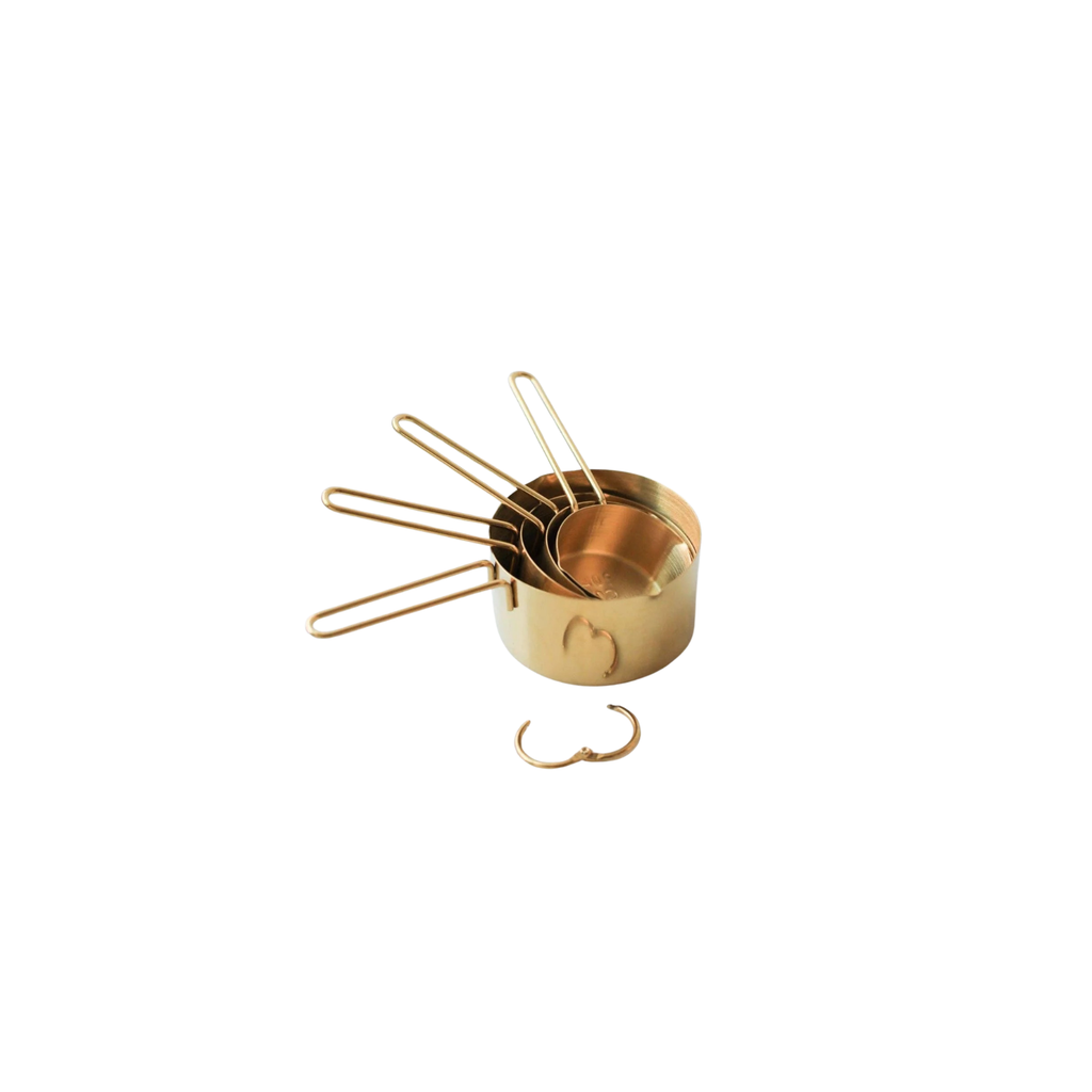 Auric Gold Measuring Cup Set