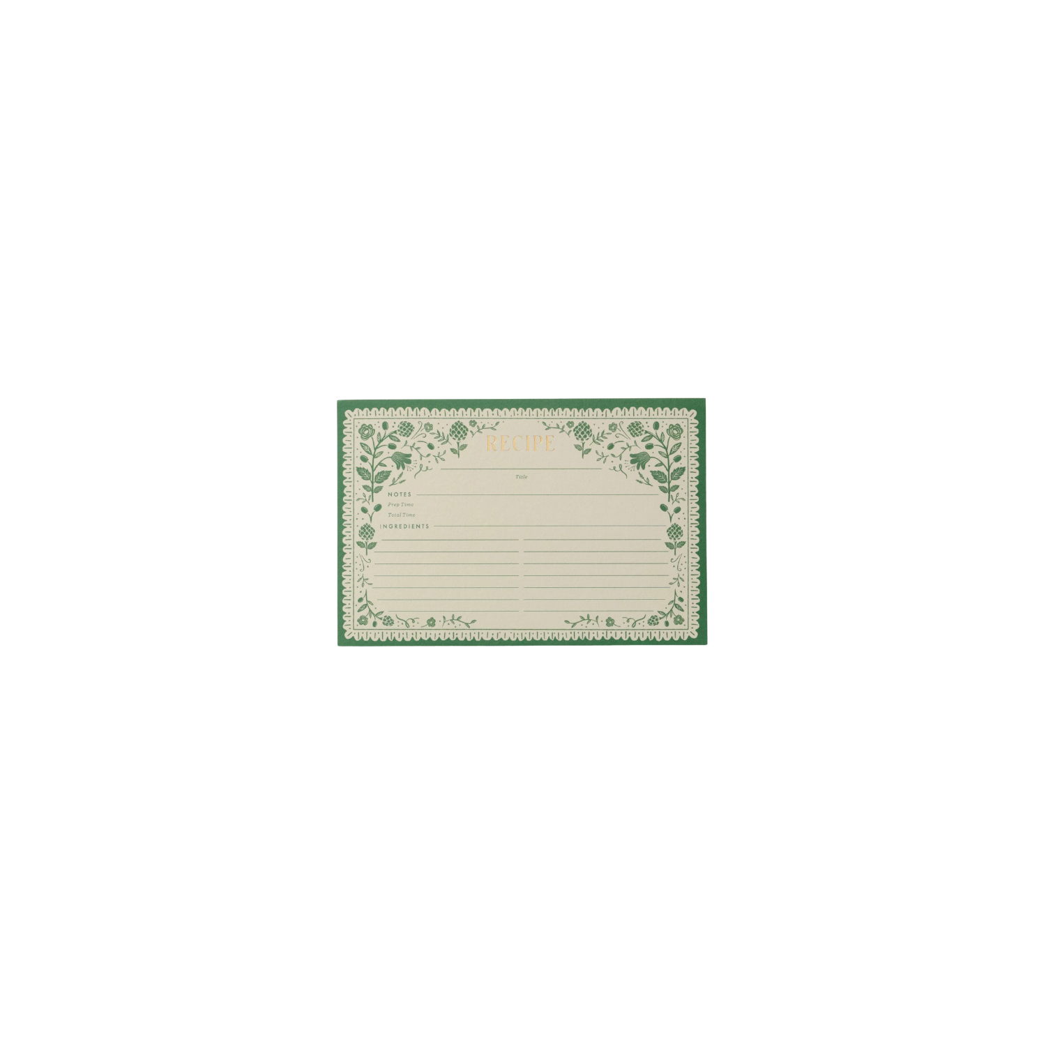 Artichoke Recipe Cards
