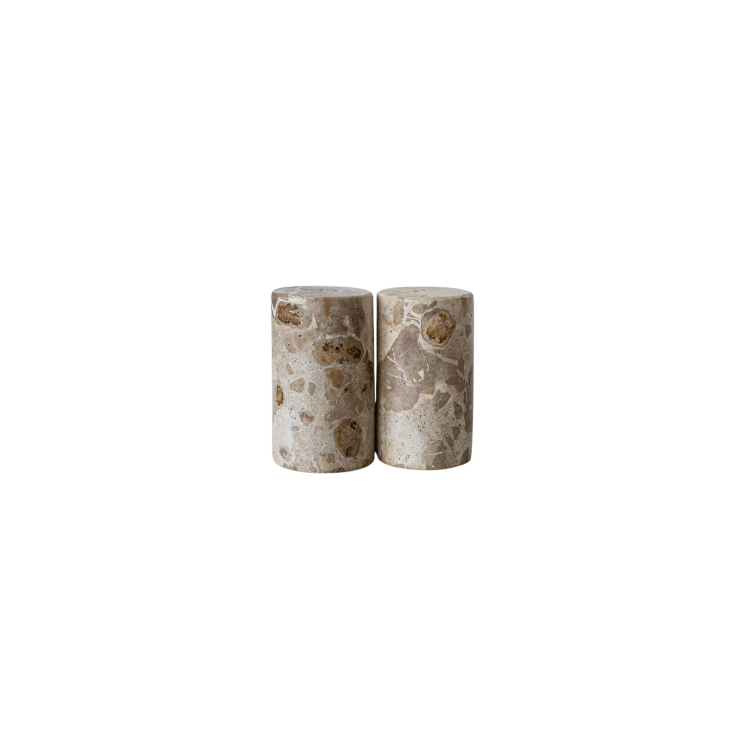 Chocolate Marble Salt & Pepper Shaker Set | In Shoppe Pickup Only