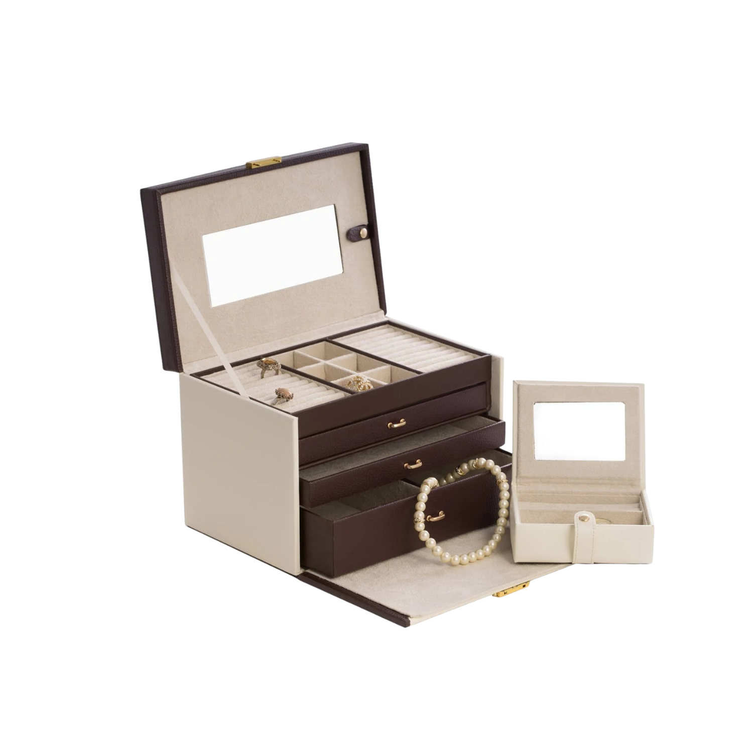 Leather Jewelry Box | In Shoppe Pickup Only