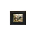 Turkey & Chickens Vintage Painting | In Shoppe Pickup Only