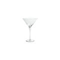 Madeleine Optic Martini Glass- Clear | In Shoppe Pickup Only
