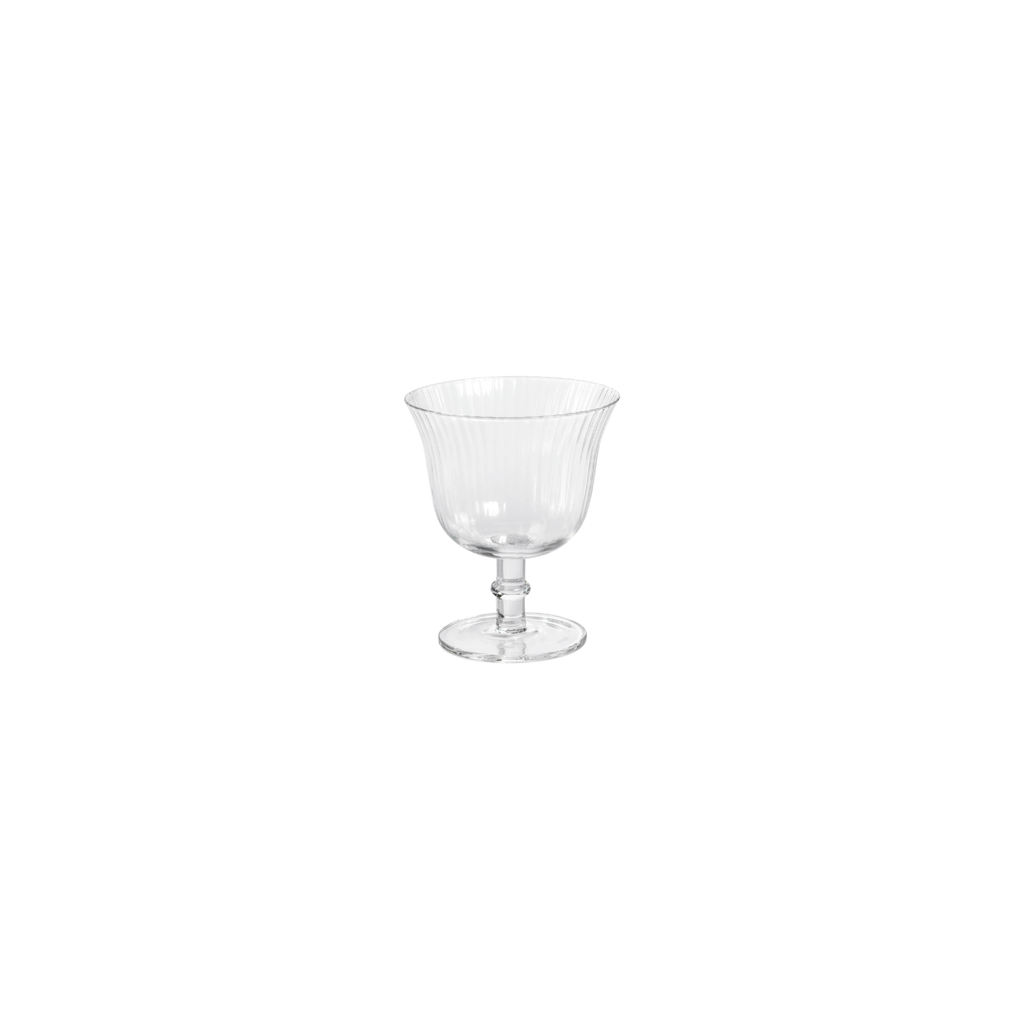 Julien Clear Optic Glassware | Cocktail & Dessert Glass | In Shoppe Pickup Only