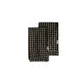 Ruffle Dish Towels | Olive Green Gingham
