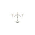 3 Light Candelabra Silver Plate | In Shoppe Pickup Only