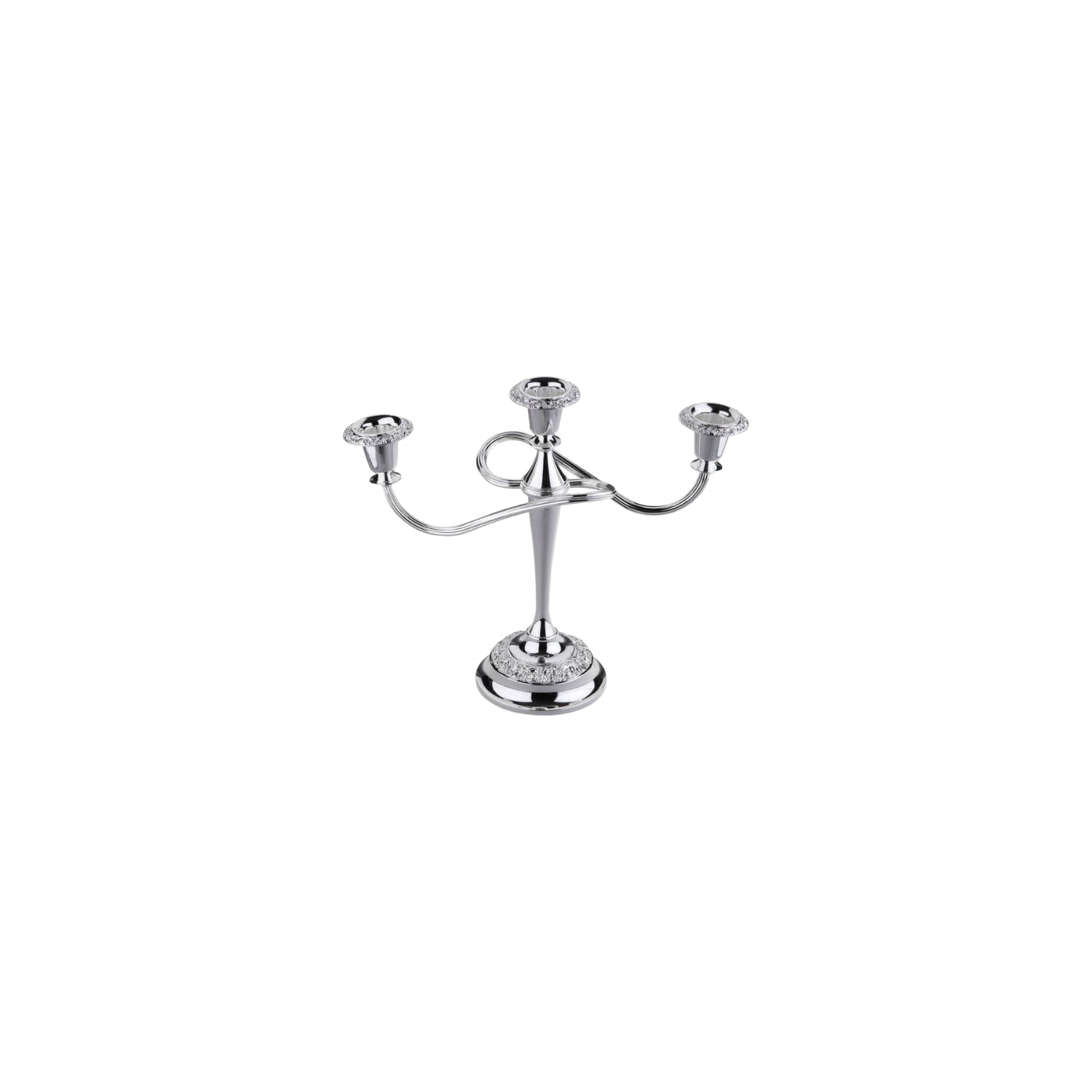 Queen Anne 3 Light Rose Candelabra Scroll Arm | In Shoppe Pickup Only