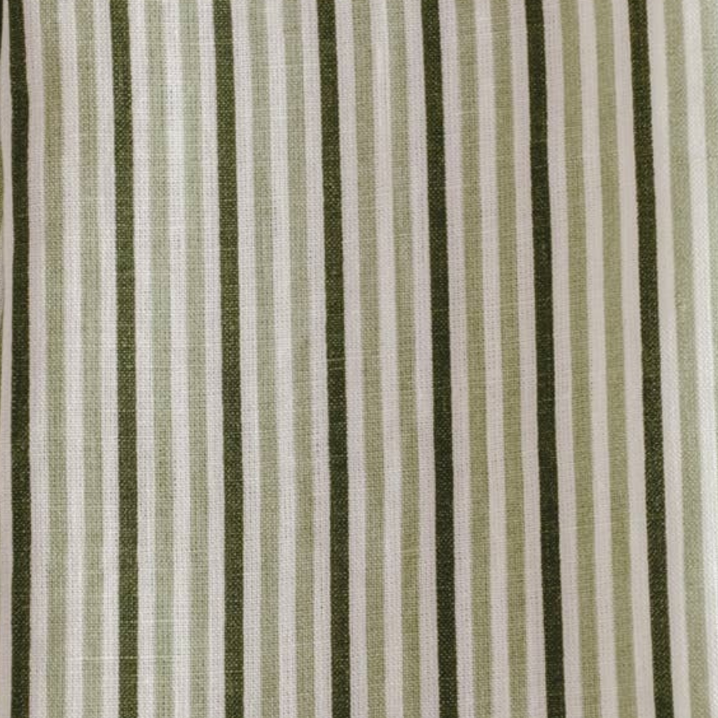 Tea Towel | Two Tone Stripe Green