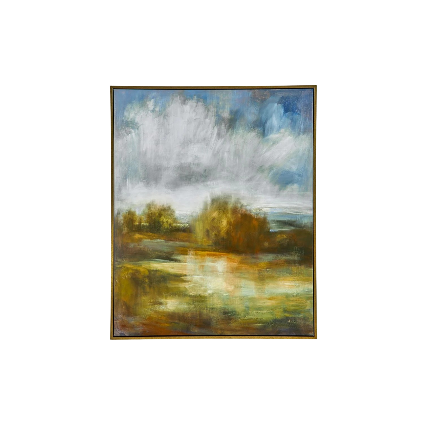 John's Field Framed Canvas | In Shoppe Pickup Only
