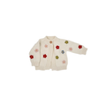 Multicolor Cotton Flower Cardigan