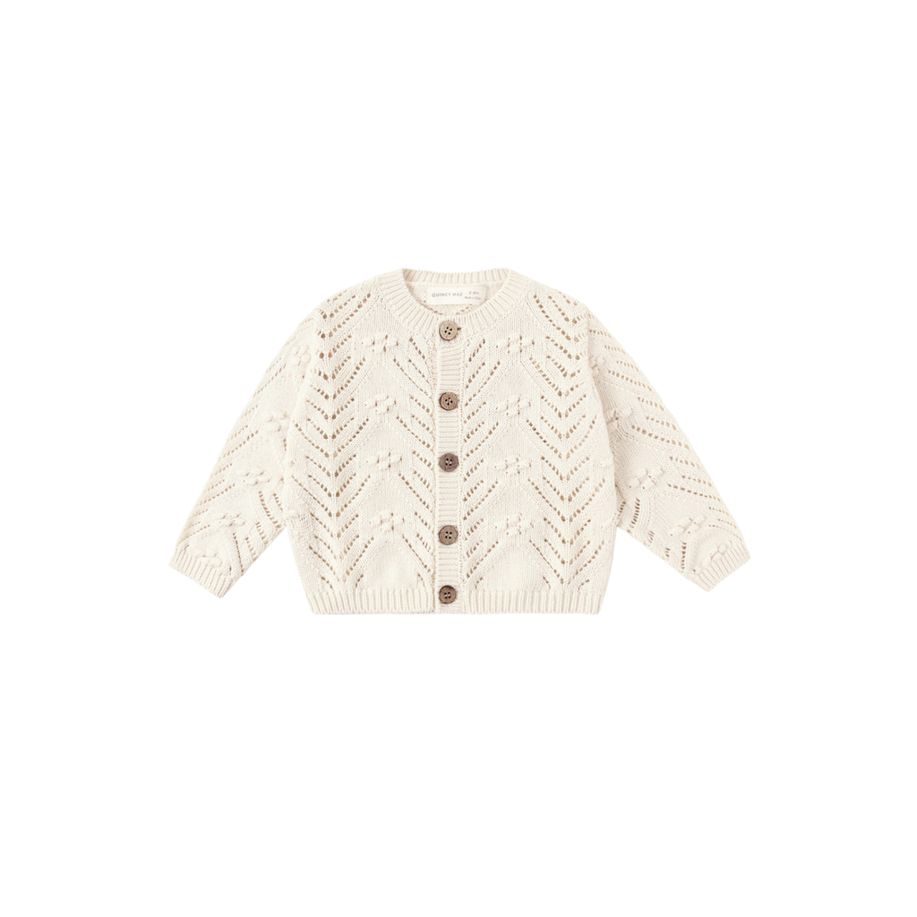 Knit Cardigan | Natural