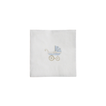Baby Carriage Cocktail Napkin | Blue