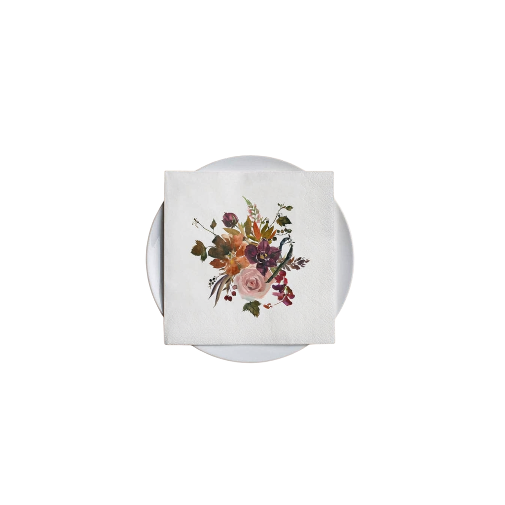 Autumn Cluster Cocktail Napkin
