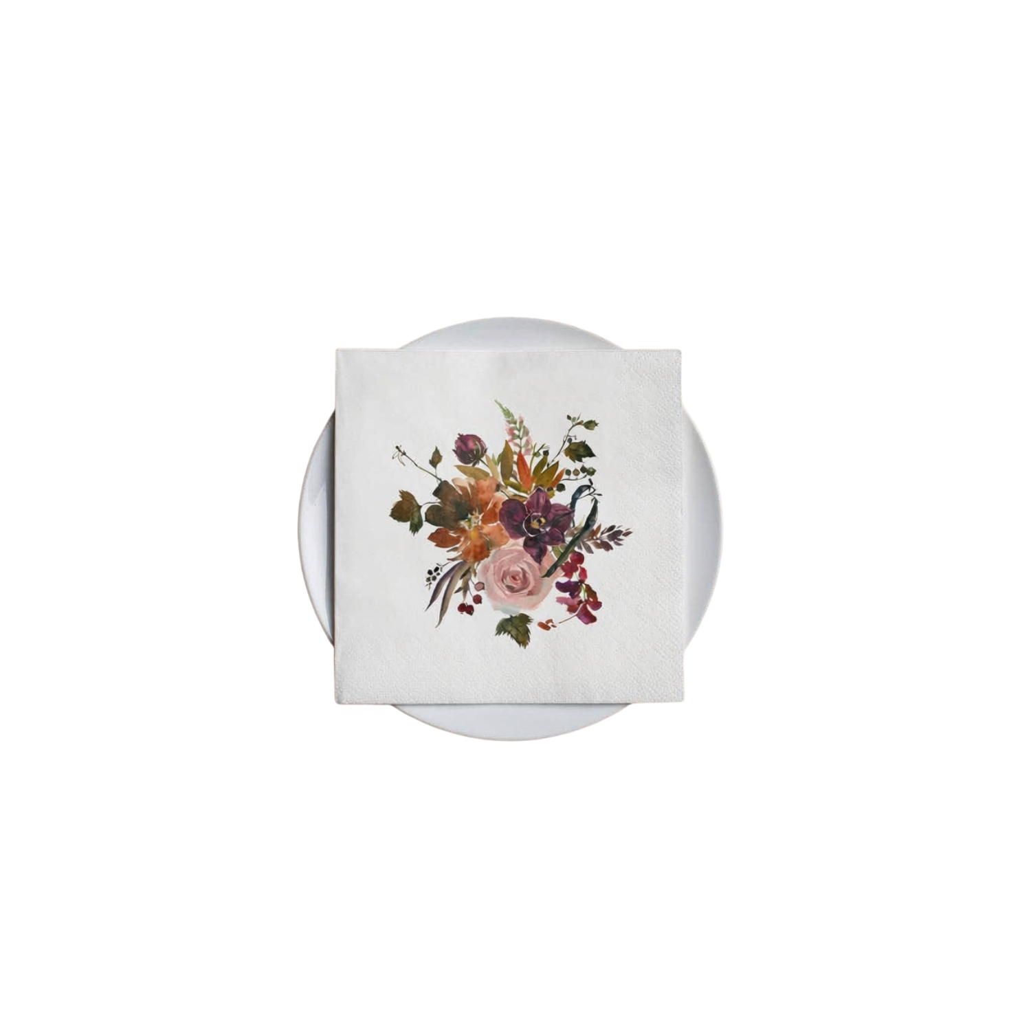 Autumn Cluster Cocktail Napkin