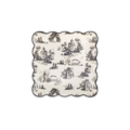 Halloween Toile Plate Set
