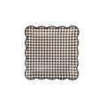 Gingham Plate Set | Black