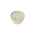 Large Pottery Pet Bowl | White | In Shoppe Pickup Only