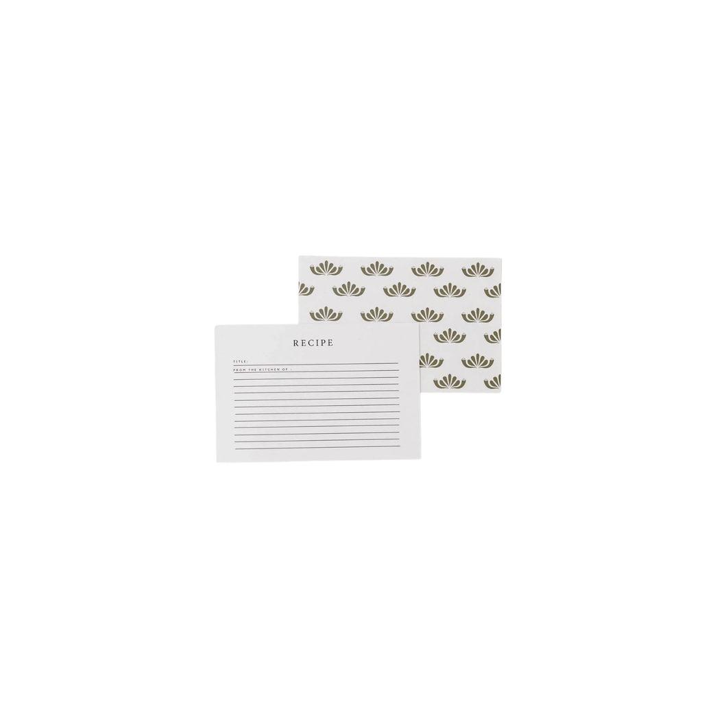 Heirloomed Stationary Recipe Cards