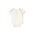 Pink Bow Onesie