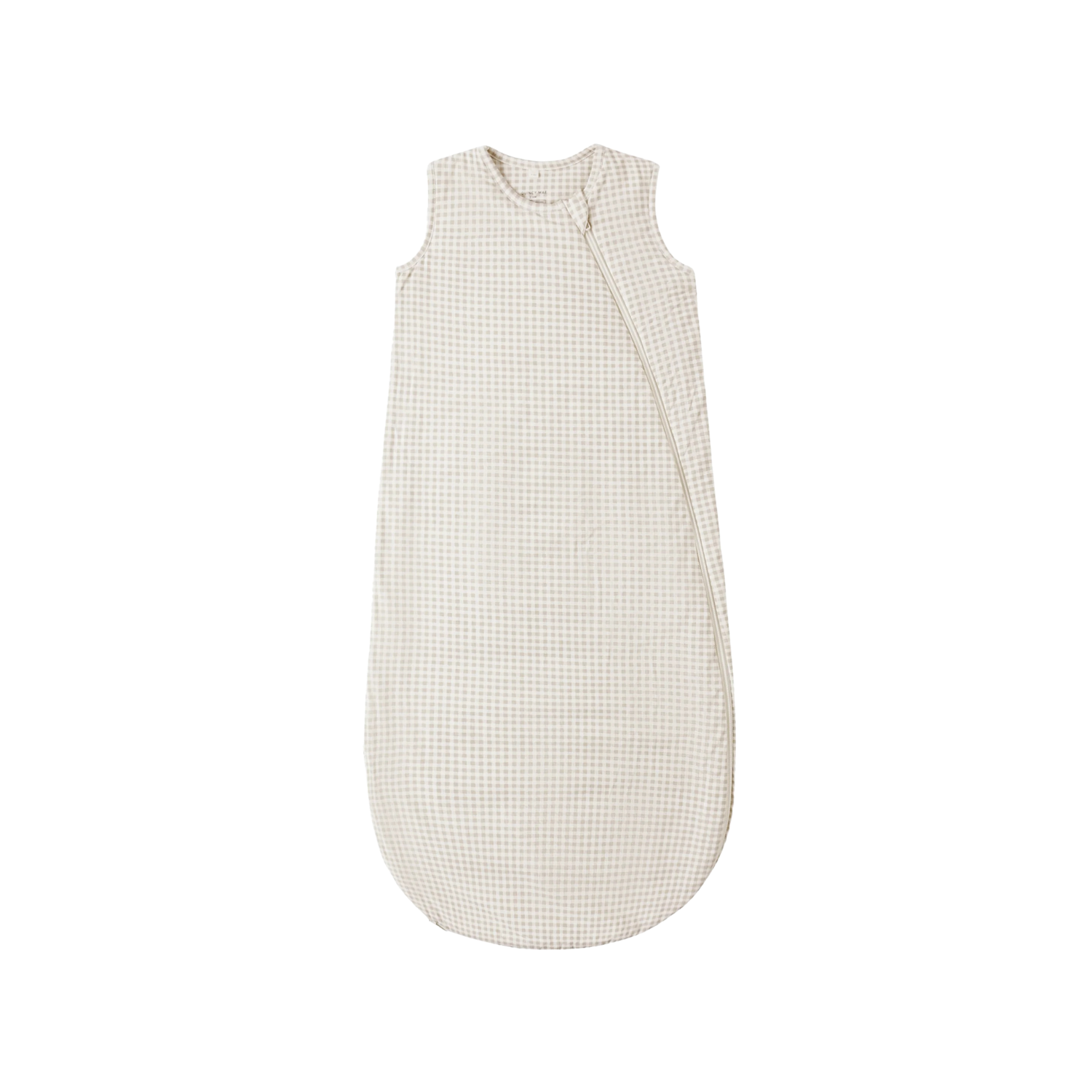 Bamboo Sleep Bag l Oat Gingham