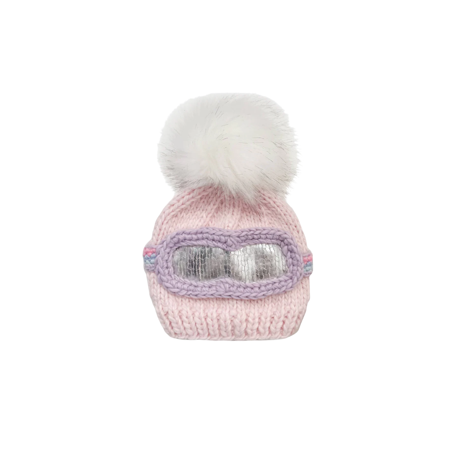 Bowie Ski Goggles Beanie | Pink