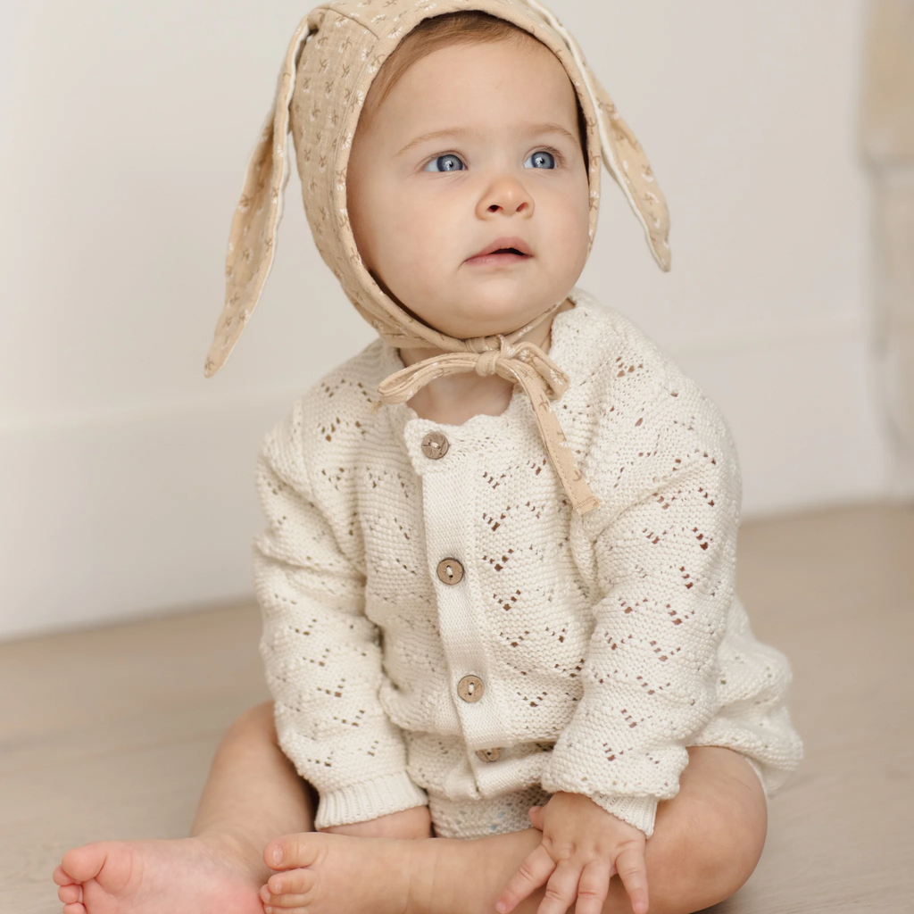 Knit Cardigan | Natural