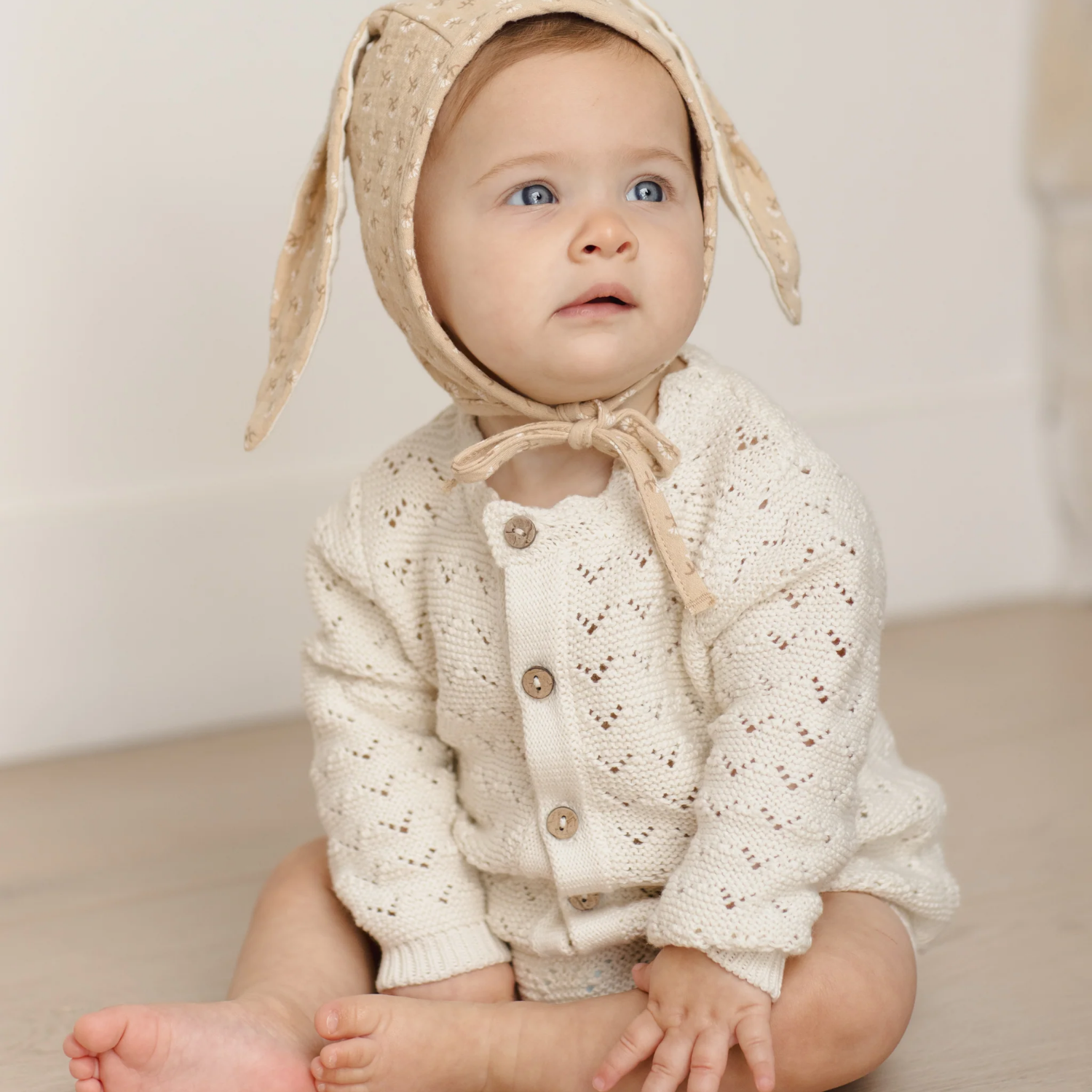 Knit Cardigan | Natural