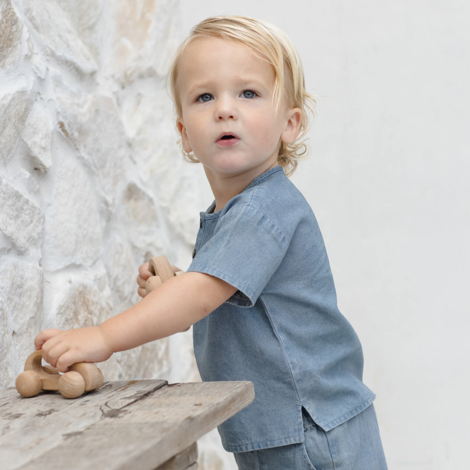 Henry Top | Chambray