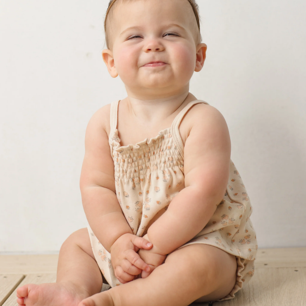 Smocked Tank & Bloomer Set | Strawberries