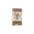 Honey Bear Hat, Blanket & Teether Rattle Gift Set