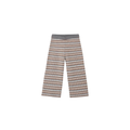 Knit Wide Leg Pant | Multi-Stripe