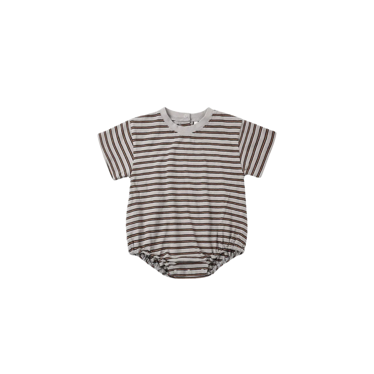 Relaxed Bubble Romper | Vintage Stripe