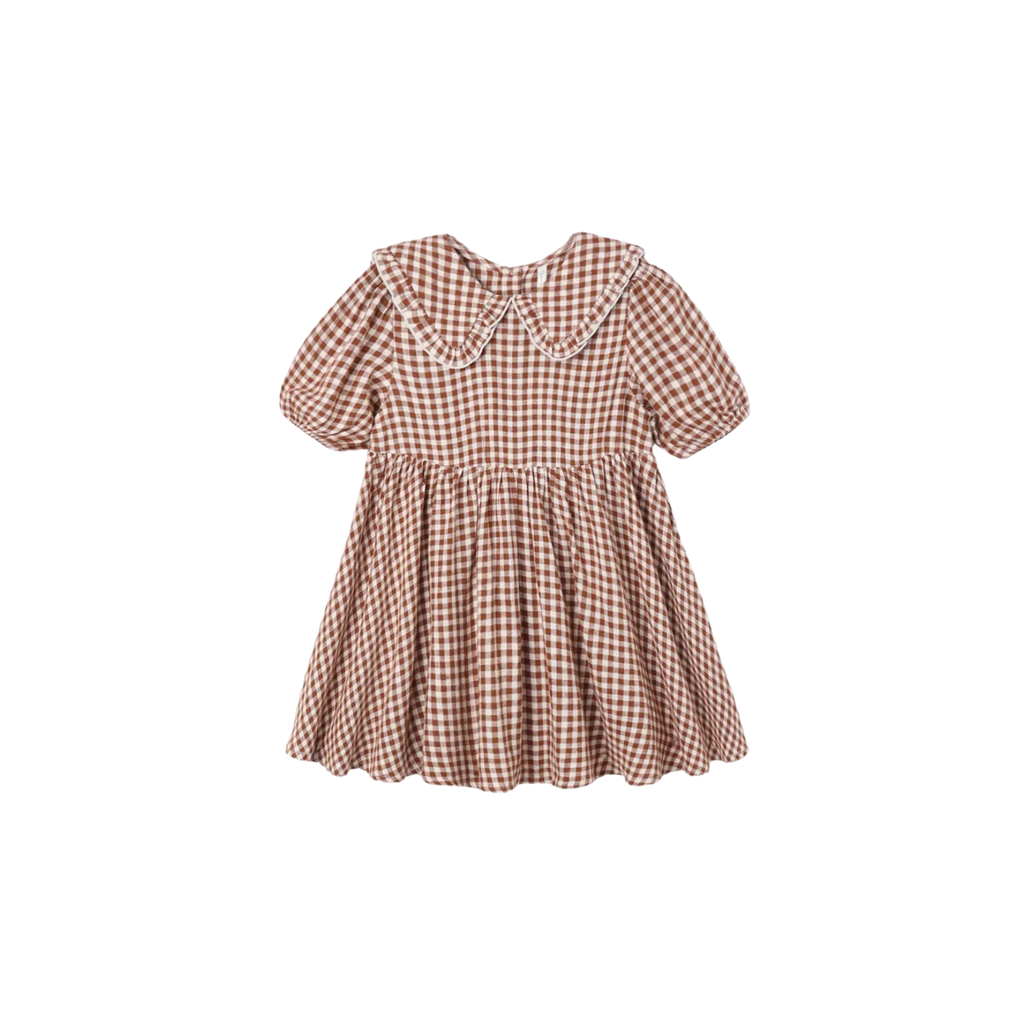 Camille Dress | Brick Check