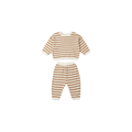 Waffle Slouch Set | Spice Stripe