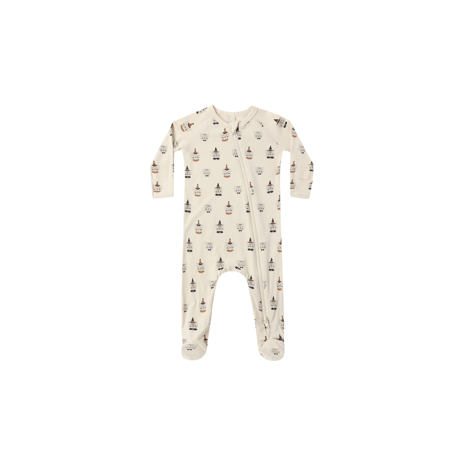 Bamboo Zip Footie l Costume Kittens