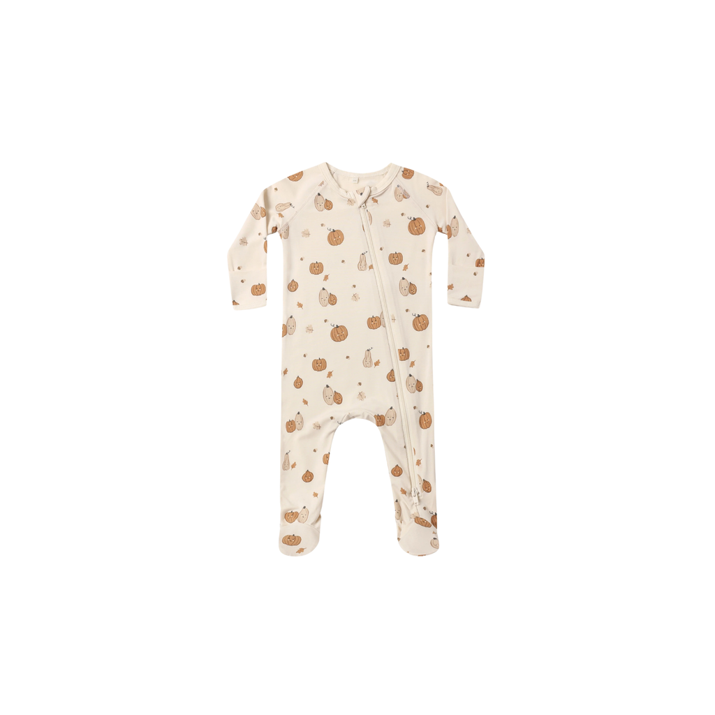 Bamboo Zip Footie l Harvest Friends