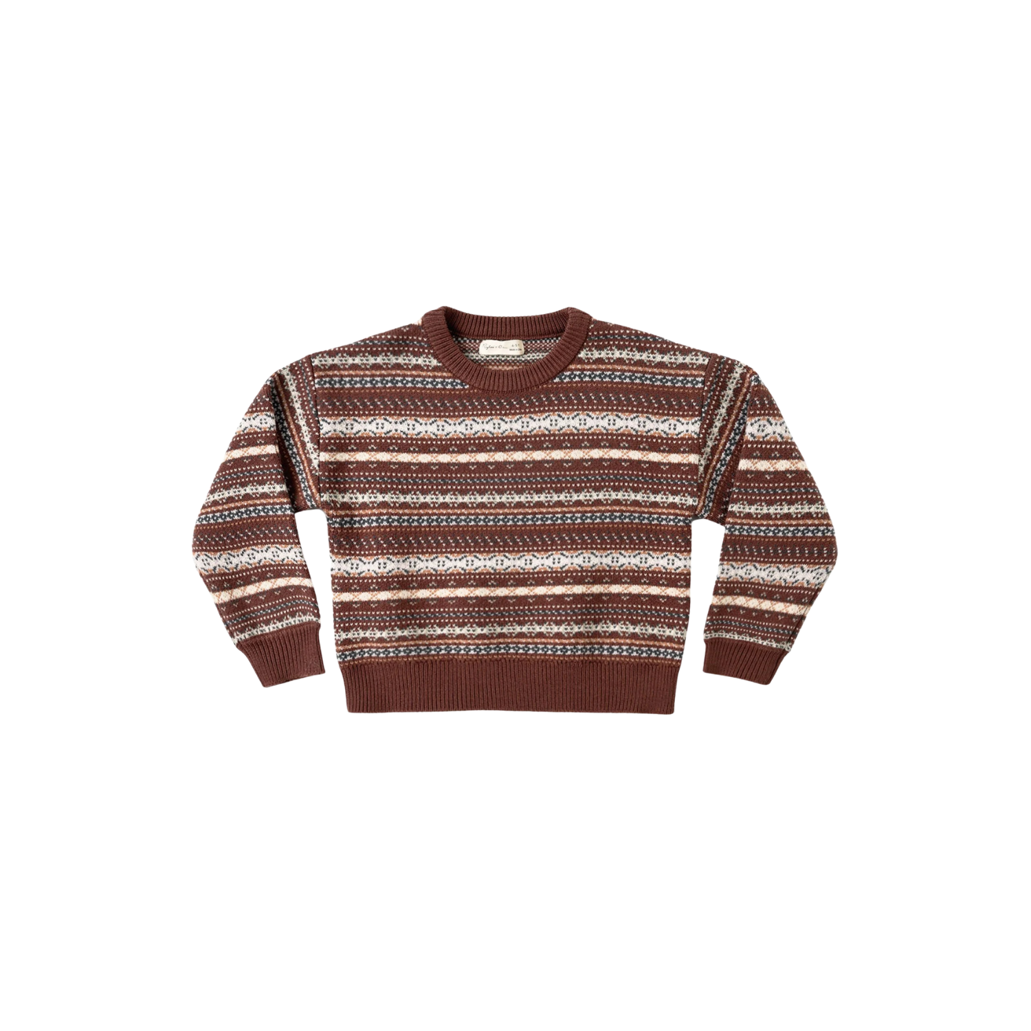 Aspen Sweater | Mulberry Multi-Stripe