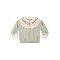 Fair Isle Sweater | Sage