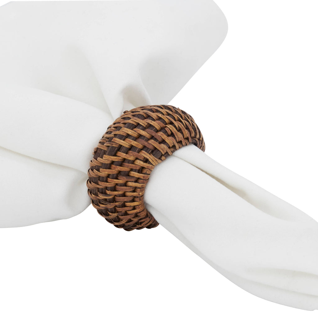 Woven Rattan Napkin Ring