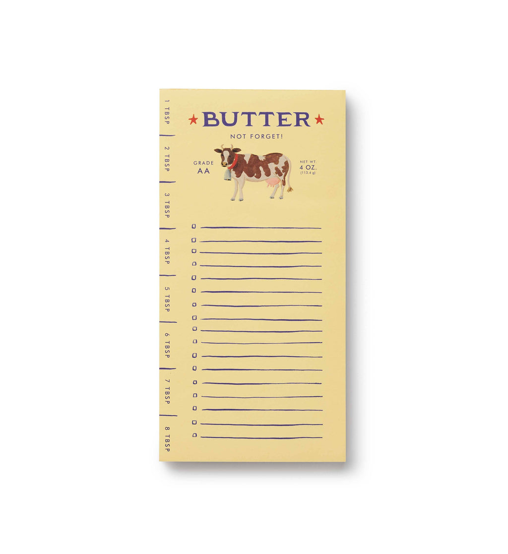 Butter Not Forget Market Pad