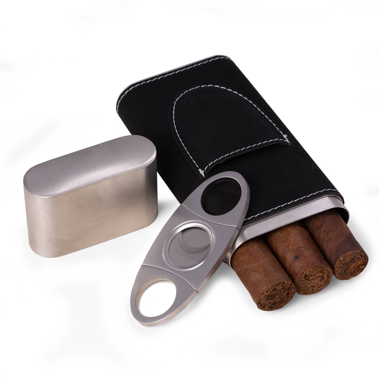 Harrison Cigar Case & Cutter