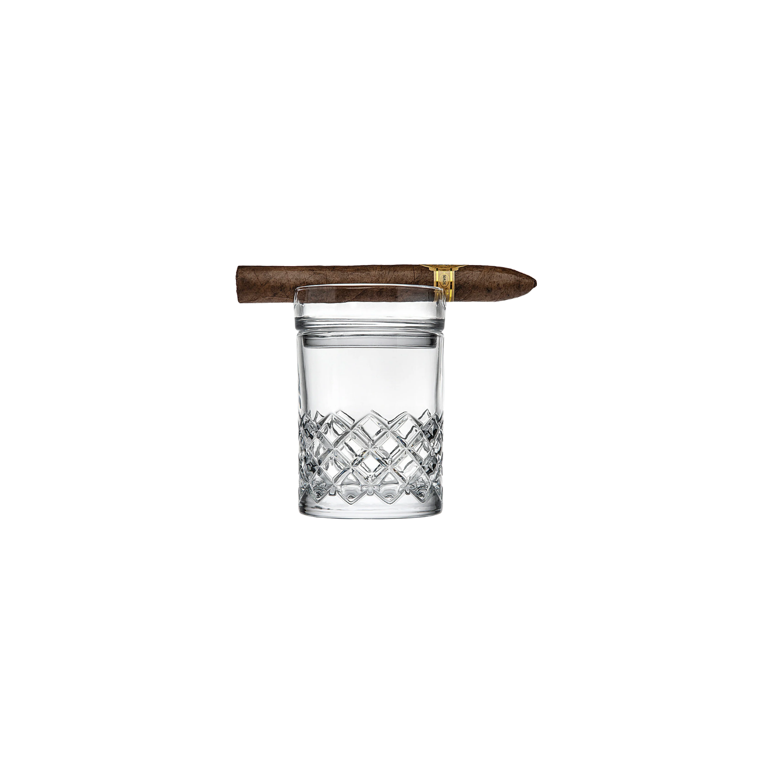 Hatch Cigar Double Old Fashioned Glass | In Shoppe Pickup Only