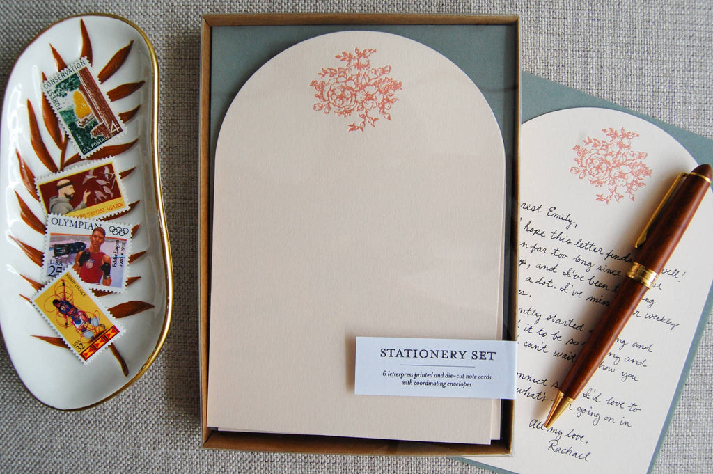 Floral Stationery Set