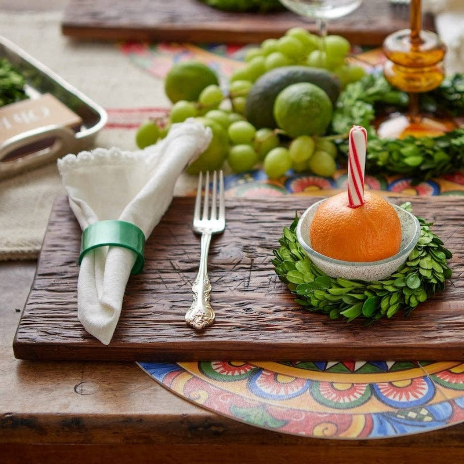 Rectangle Heritage Charcuterie Board | Small | In Shoppe Pickup Only