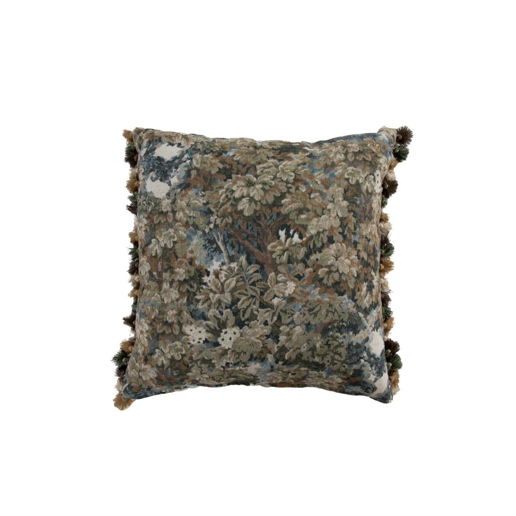 Flourish Wheat Feather Pillow