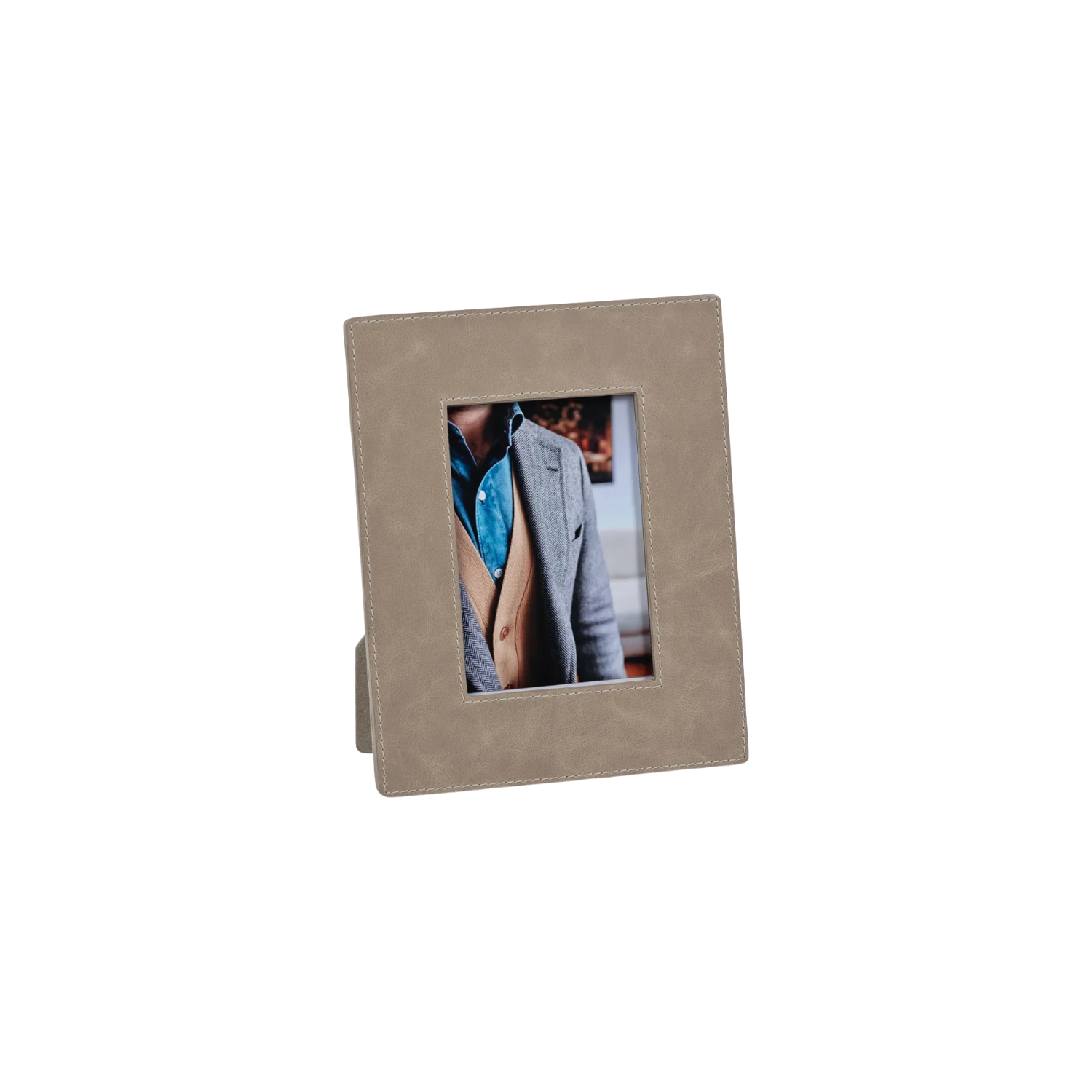 Mink Leather Photo Frame | In Shoppe Pickup Only