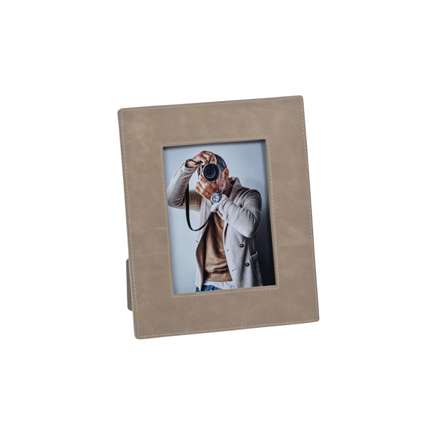 Mink Leather Photo Frame | In Shoppe Pickup Only