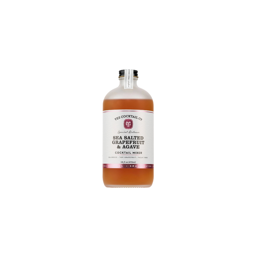 Sea Salted Grapefruit & Agave Cocktail Mixer | In Shoppe Pickup Only