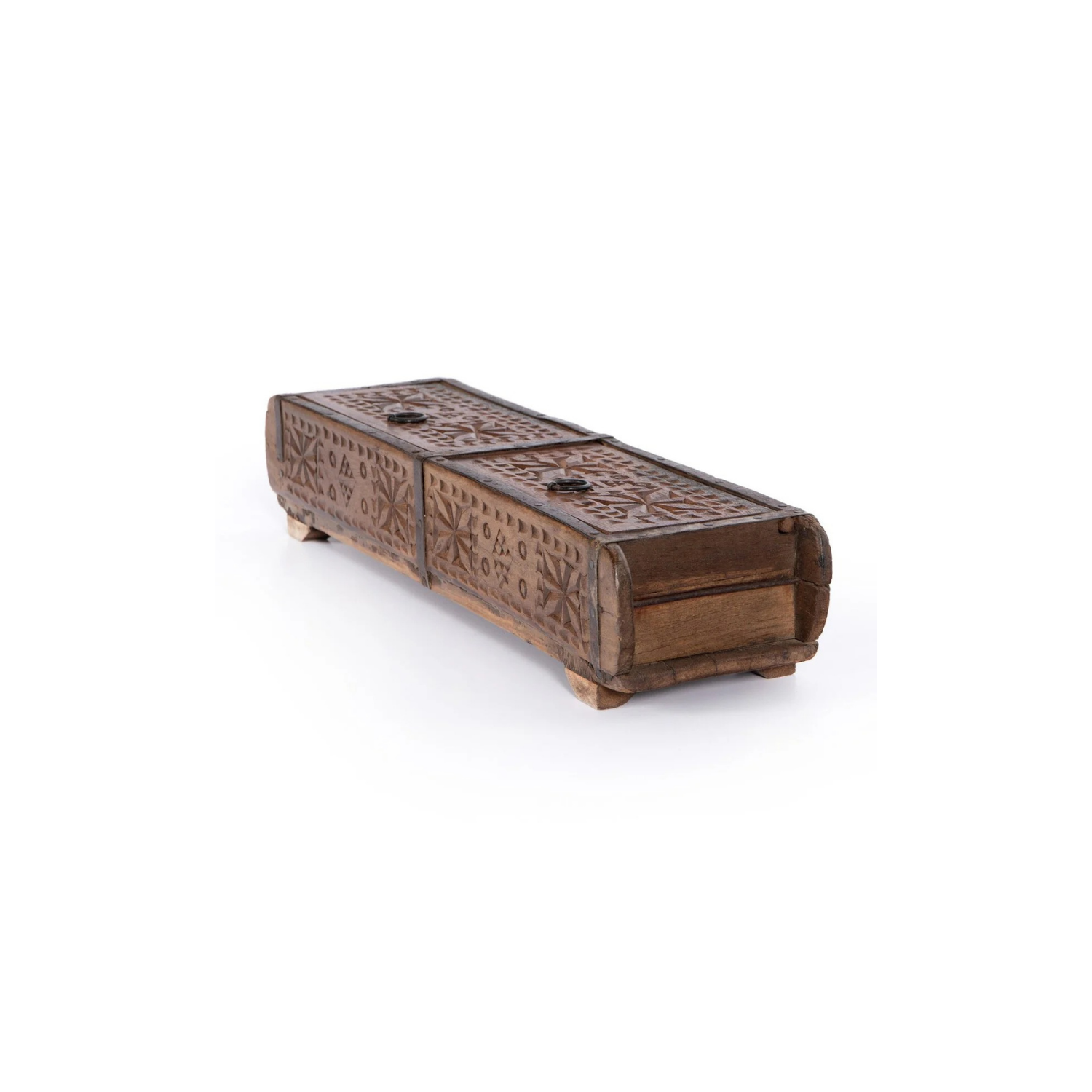 Found Carved Box | In Shoppe Pickup Only